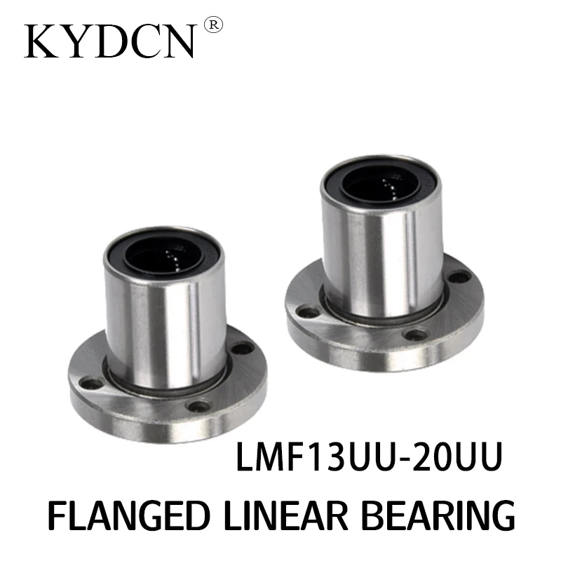 4pcs/lot LMF13UU LMF16UU LMF20UU flange linear ball bearing for linear shaft CNC 3D printer
4pcs/lot LMF13UU LMF16UU LMF20UU flange linear ball bearing for linear shaft CNC 3D printer