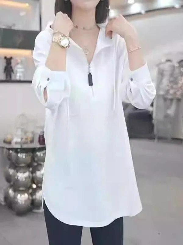 Premium Feel Pure Cotton Hoodie Women's plus Size Loose Mid-Length Base Shirt Inner Wear Top Spring 2026 Korean Style
Premium Feel Pure Cotton Hoodie Women's plus Size Loose Mid-Length Base Shirt Inner Wear Top Spring 2026 Korean Style