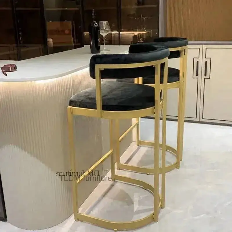 Island Light Luxury Iron Bar Chairs Simple Backrest Cafe Reception High High Stools Home Bar Chair for Kitchen Furniture ZZ
Island Light Luxury Iron Bar Chairs Simple Backrest Cafe Reception High High Stools Home Bar Chair for Kitchen Furniture ZZ