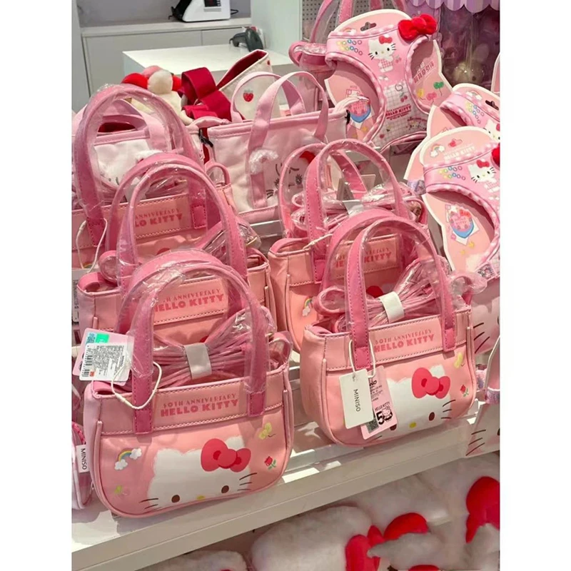 New Sanrio Hello Kitty Kawaii Anime Children Crossbody Bag Cute Sweet Cartoon Handbag Lovely Shoulder Bag Gifts for Girls
New Sanrio Hello Kitty Kawaii Anime Children Crossbody Bag Cute Sweet Cartoon Handbag Lovely Shoulder Bag Gifts for Girls