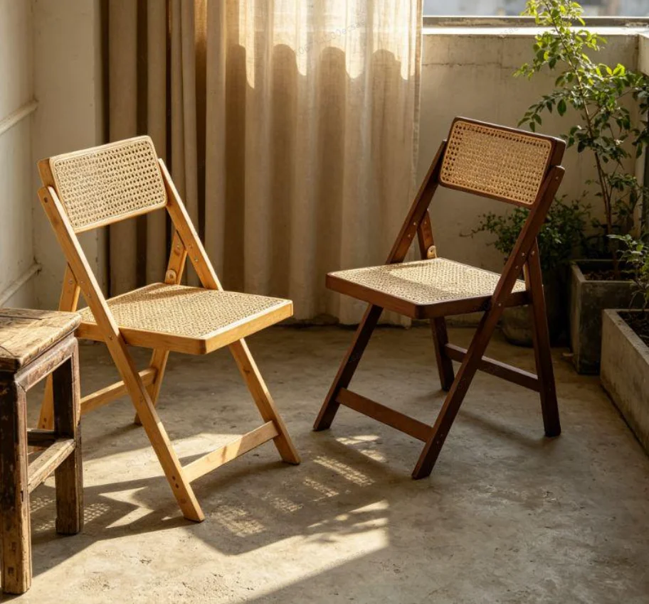 Foldable Bamboo Chair: Balcony Relaxation Spot
Foldable Bamboo Chair: Balcony Relaxation Spot