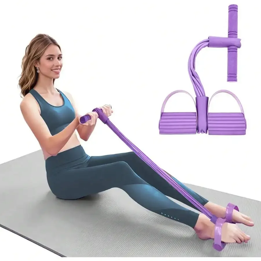1pc Elastic Yoga Stretch Strap Resistance Band, Shaping & Fitness Tool, Multi-Functional Stretching Trainer For Legs, Suitable F
1pc Elastic Yoga Stretch Strap Resistance Band, Shaping & Fitness Tool, Multi-Functional Stretching Trainer For Legs, Suitable F