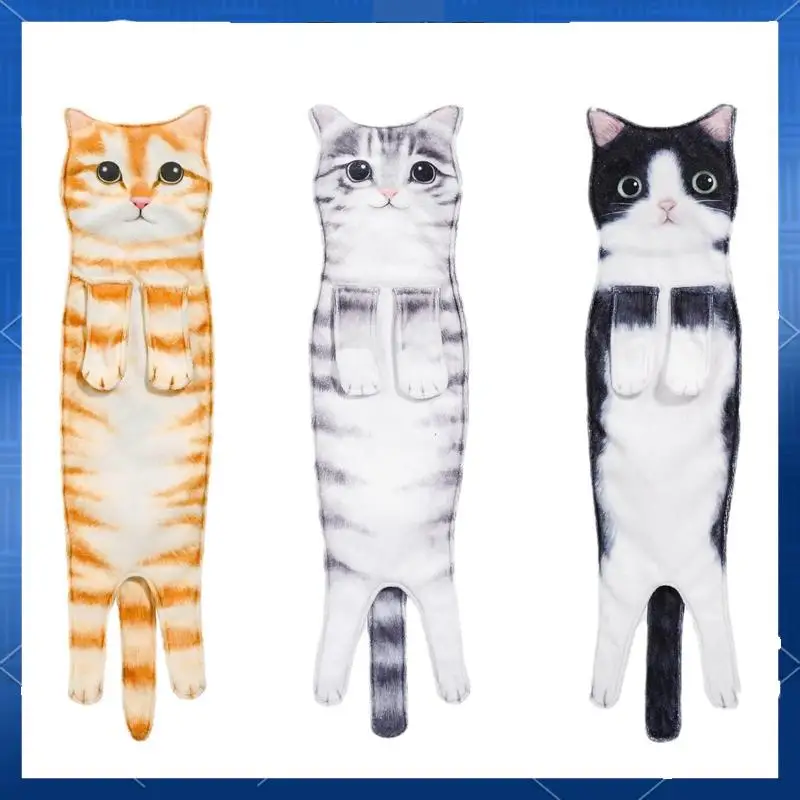 ABJV Funny Cat Hand Towels, Kitchen And Bathroom Hand Towels, Quick-Drying Soft Absorbent Microfiber Towels
ABJV Funny Cat Hand Towels, Kitchen And Bathroom Hand Towels, Quick-Drying Soft Absorbent Microfiber Towels