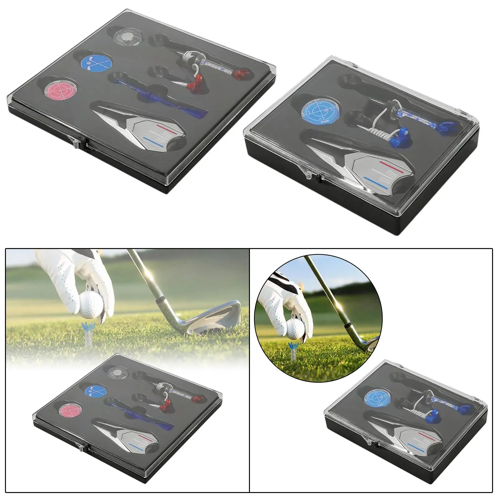 Golf Accessories Set Golf Gifts for Men and Women Ball Marker with Golf Tees Outdoor Sports Multifunctional for Enthusiast
Golf Accessories Set Golf Gifts for Men and Women Ball Marker with Golf Tees Outdoor Sports Multifunctional for Enthusiast