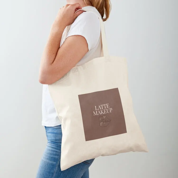 Latte Makeup design Tote Bag custom canvas bag Women's shopping bag canvas tote shopper woman
Latte Makeup design Tote Bag custom canvas bag Women's shopping bag canvas tote shopper woman