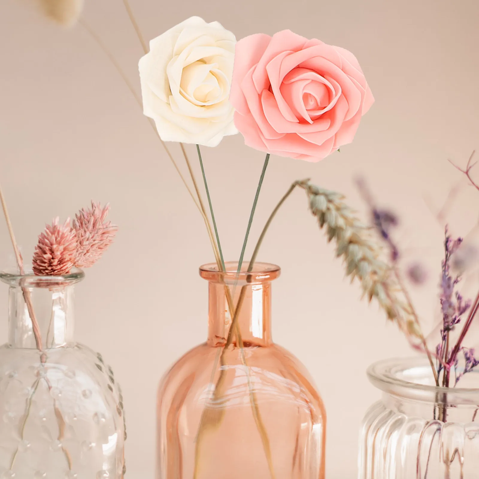 1 Box Premium Pe Foam Artificial Roses in Elegant Gift Box for DIY Crafts Wedding Party Home Decor Fake Flower Heads Faux Rose
1 Box Premium Pe Foam Artificial Roses in Elegant Gift Box for DIY Crafts Wedding Party Home Decor Fake Flower Heads Faux Rose