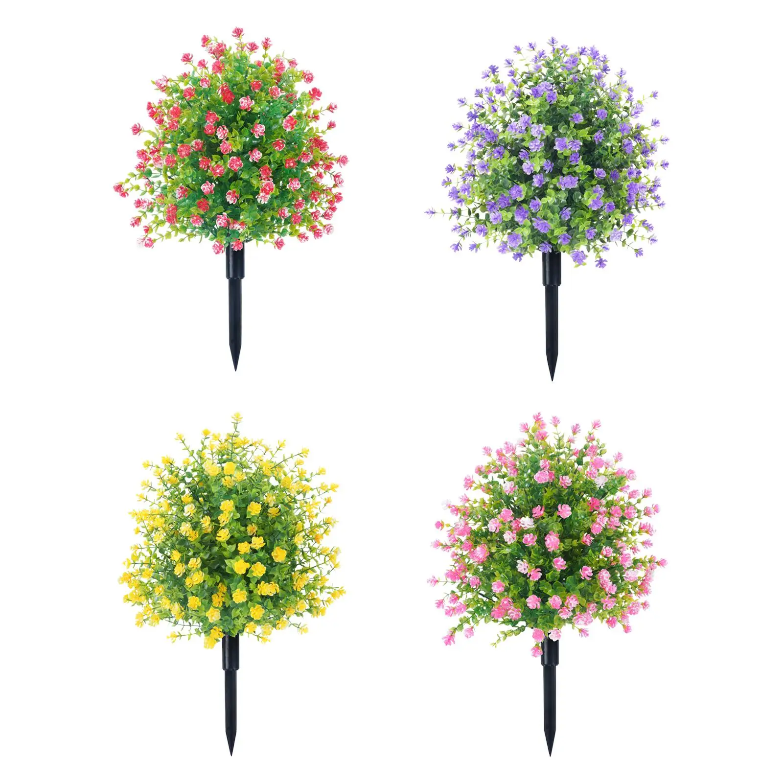 Artificial topiary tree, shrubs, for outdoor use, with flowers, for the
Artificial topiary tree, shrubs, for outdoor use, with flowers, for the