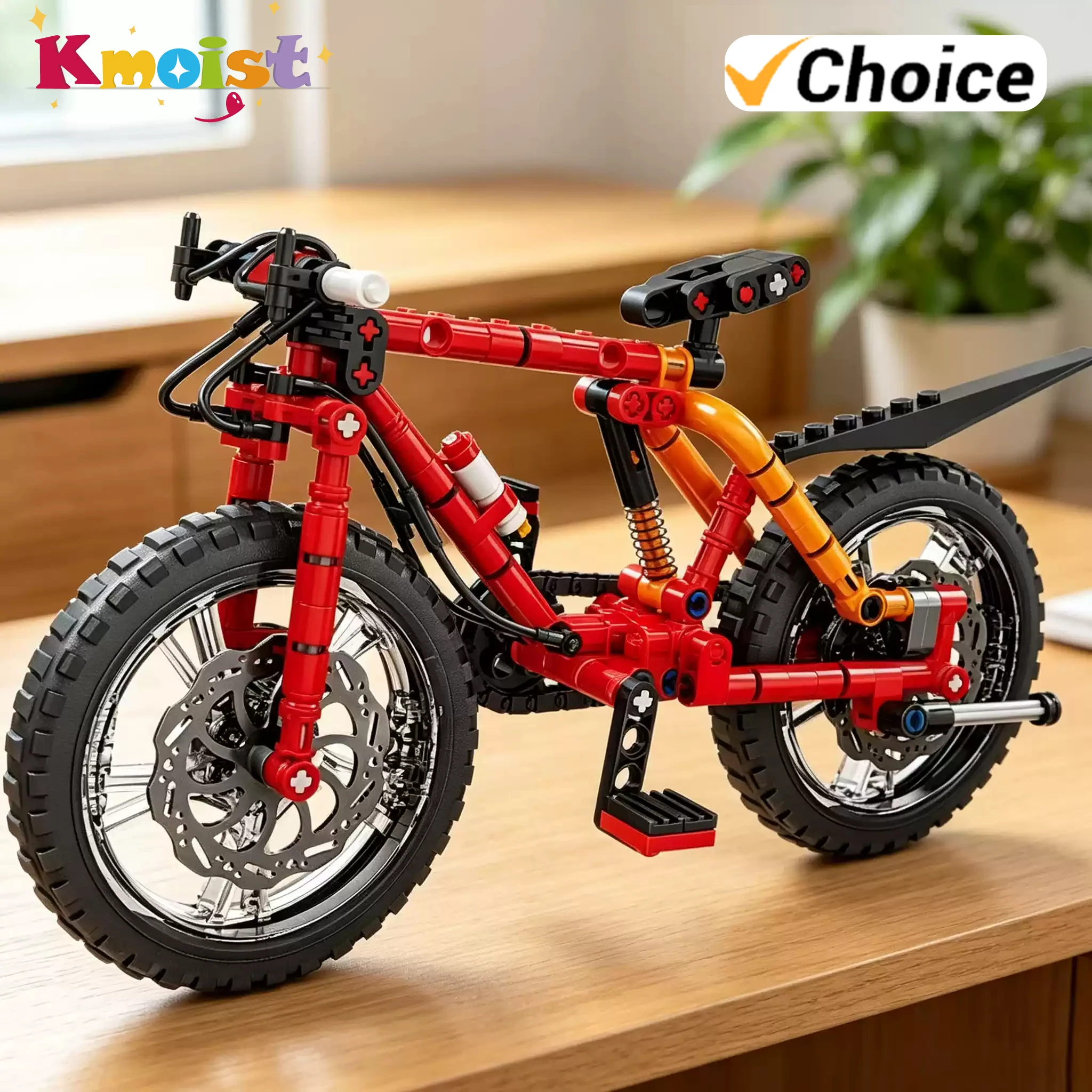 Mechanical Motion Bicycle Building Blocks Set Mountain Bike MOC Bricks Model Toys for Kids Adults DIY Home Decor Birthday Gifts
Mechanical Motion Bicycle Building Blocks Set Mountain Bike MOC Bricks Model Toys for Kids Adults DIY Home Decor Birthday Gifts