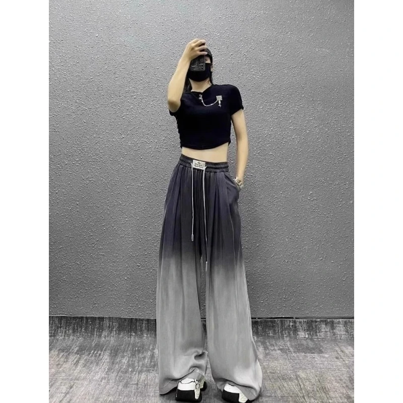 High Waist Wide Leg Pants Men's Summer New Design Loose Drapey adual Color American Sle Casual Straight Leg Trousers
High Waist Wide Leg Pants Men's Summer New Design Loose Drapey adual Color American Sle Casual Straight Leg Trousers