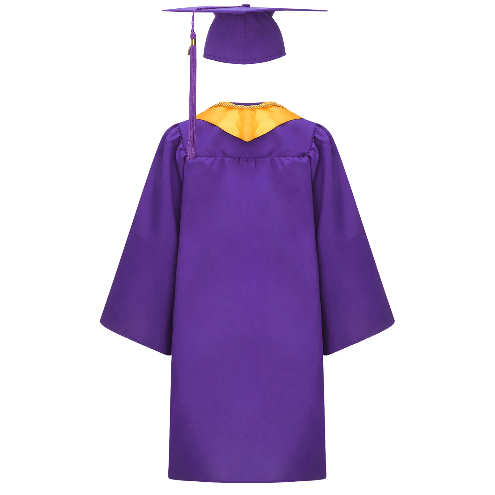 Kids Girls Boys Kindergarten School Graduation Gown Cosplay Maternity Diploma Uniform Robe with Badge Tassel Graduation Sash
Kids Girls Boys Kindergarten School Graduation Gown Cosplay Maternity Diploma Uniform Robe with Badge Tassel Graduation Sash