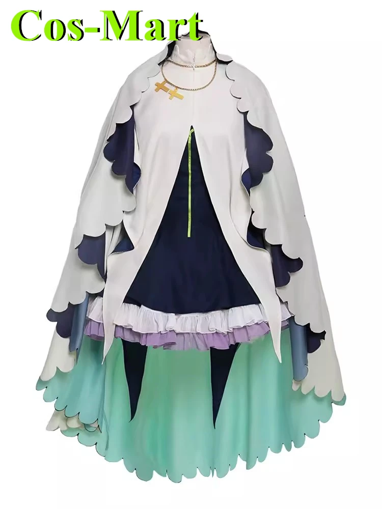 Cos-Mart The White Holy Woman And The Black Priest Cecilia Cosplay Costume Dress School Halloween Dance Role Play Clothes
Cos-Mart The White Holy Woman And The Black Priest Cecilia Cosplay Costume Dress School Halloween Dance Role Play Clothes