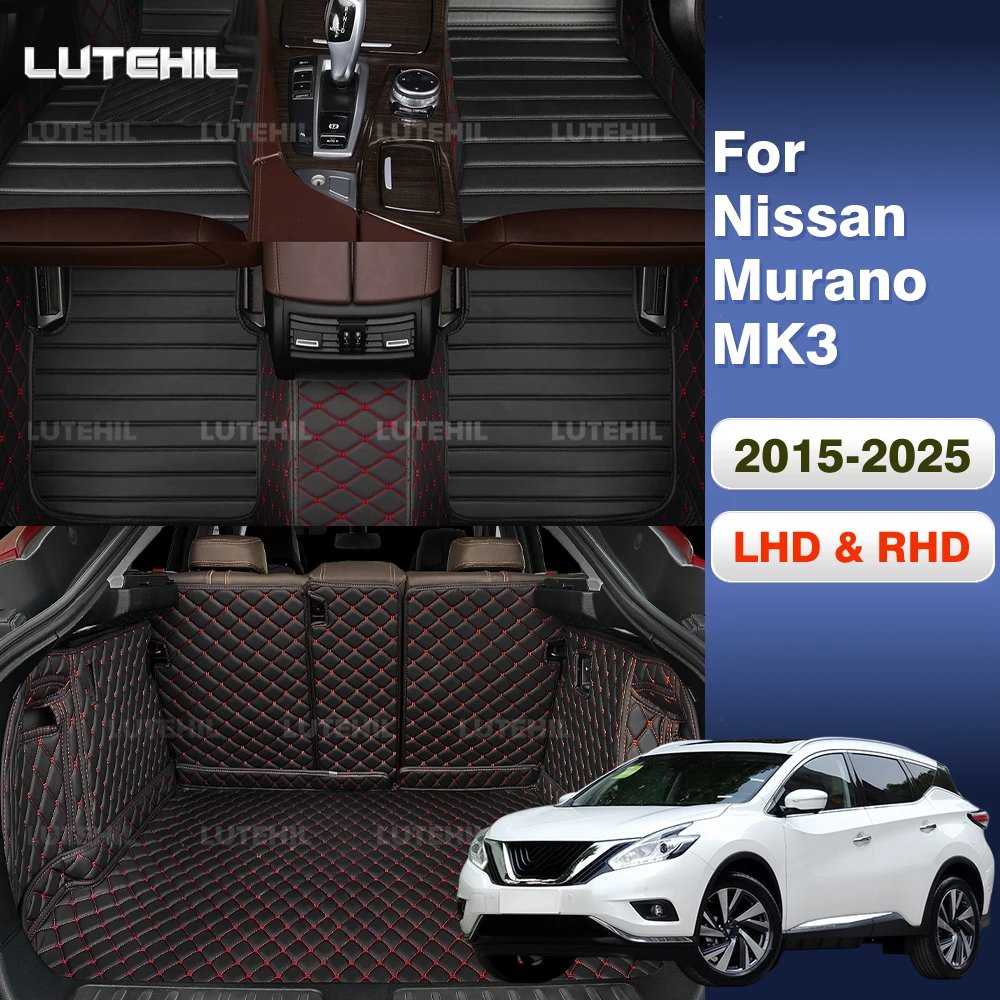Car Floor Mats For Nissan Murano MK3 2015-2025 24 23 22 Trunk mat Cargo Liner Protection Carpet Custom Floor Liners Accessories
Car Floor Mats For Nissan Murano MK3 2015-2025 24 23 22 Trunk mat Cargo Liner Protection Carpet Custom Floor Liners Accessories