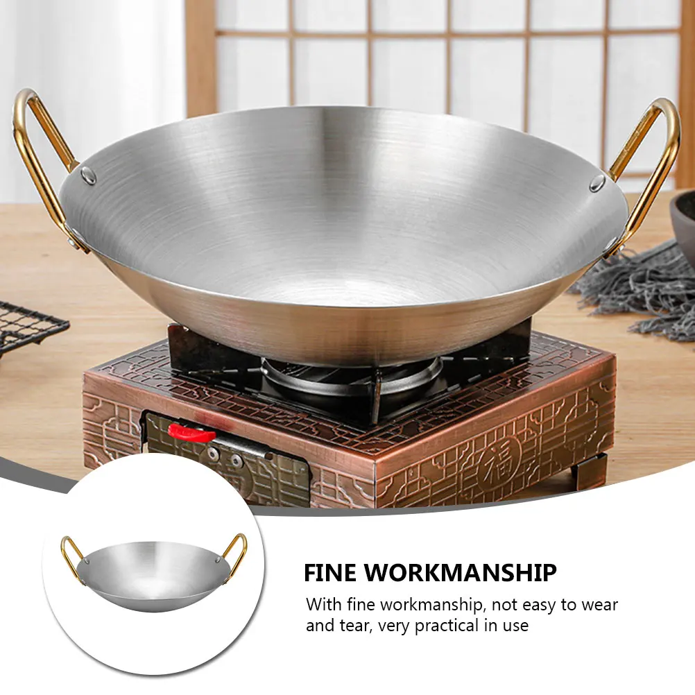 1pc Thickened Stainless Steel Soup Pot Home Double Ear Non-Stick Cooking Utensil For Kitchen Supply Melt Chocolate Hot Pot
1pc Thickened Stainless Steel Soup Pot Home Double Ear Non-Stick Cooking Utensil For Kitchen Supply Melt Chocolate Hot Pot