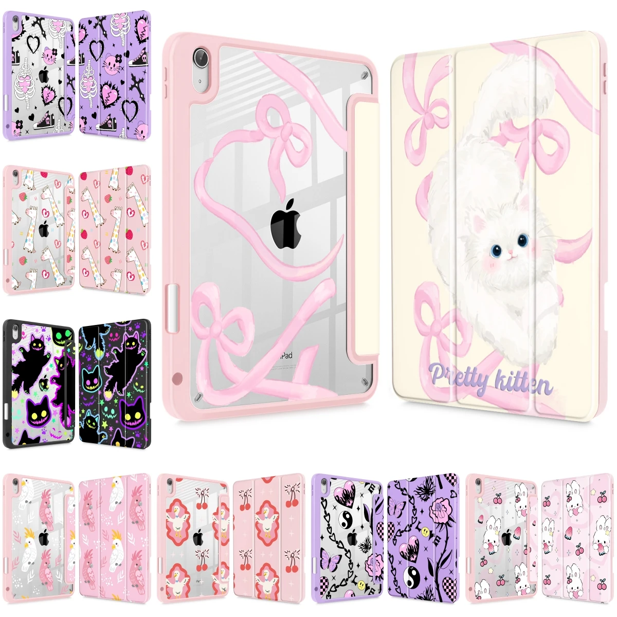 Pretty Kitten PU Leather Case For iPad Case M4 2025 10.9inch A16 11th iPad 10th case Air 11 13 Pro13 11 12.9inch Auto Wake Sleep
Pretty Kitten PU Leather Case For iPad Case M4 2025 10.9inch A16 11th iPad 10th case Air 11 13 Pro13 11 12.9inch Auto Wake Sleep