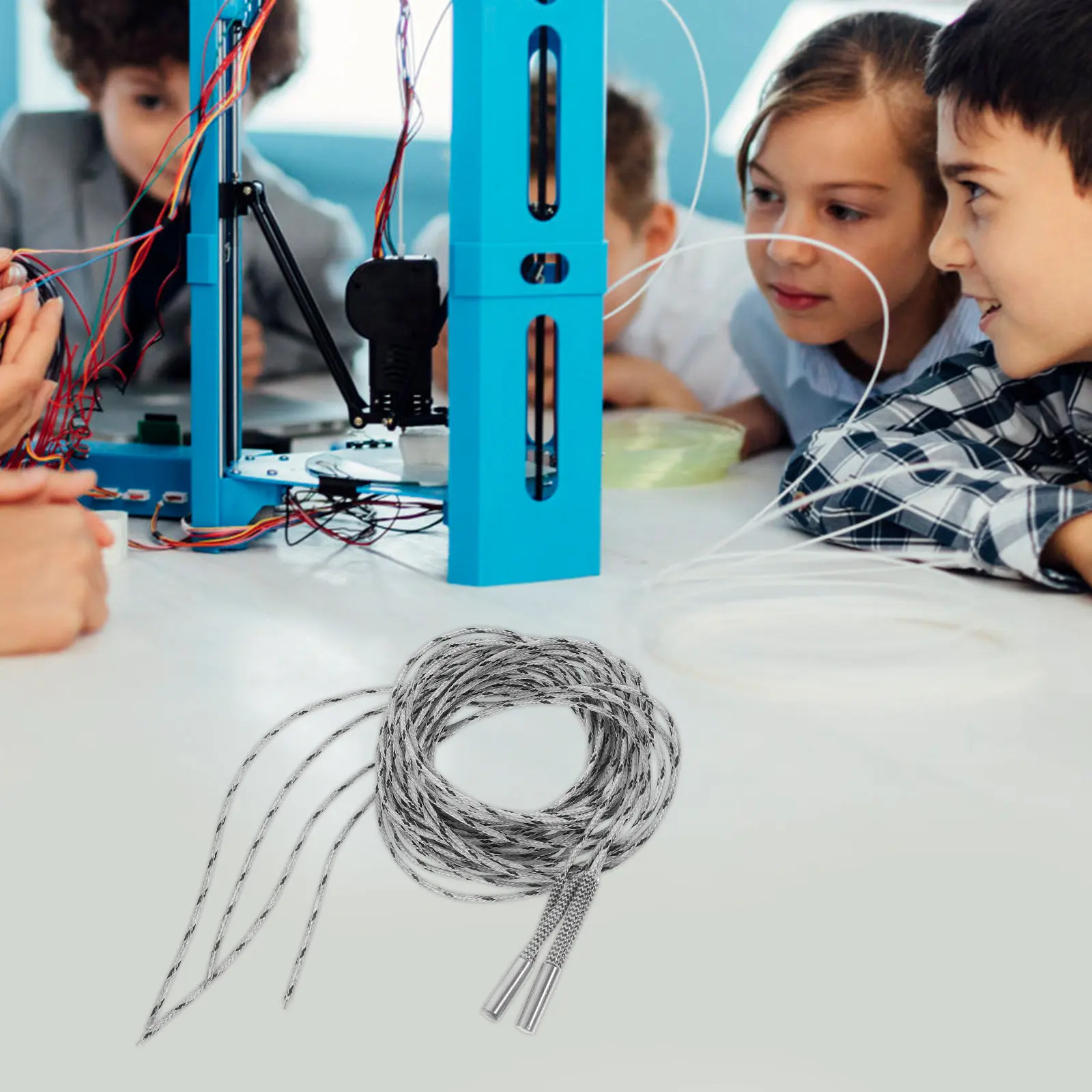 2 шт. 1М 50Вт нагревательные трубки промышленного класса из стали 304 с никелевым проводом 2080, долговечные, высокоэффективные, для 3D-принтеров, хотэндов и экструдеров
2 шт. 1М 50Вт нагревательные трубки промышленного класса из стали 304 с никелевым проводом 2080, долговечные, высокоэффективные, для 3D-принтеров, хотэндов и экструдеров