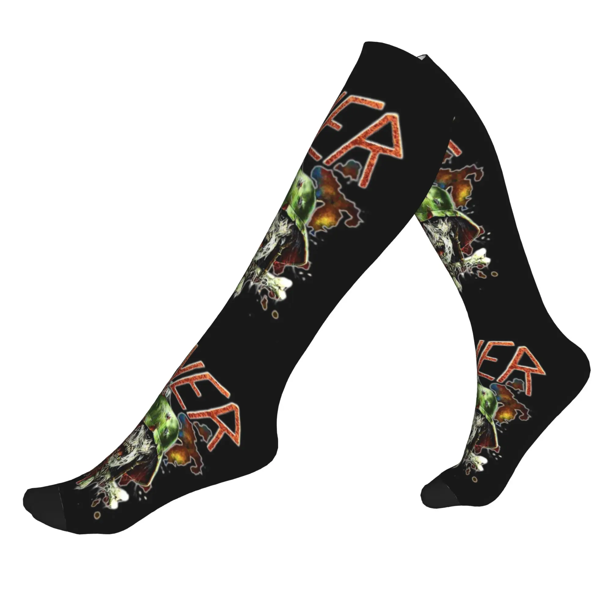 Slayers Heavy Metal Rock Band Dress Socks Men Women Warm Funny Novelty Sports Compression Socks
Slayers Heavy Metal Rock Band Dress Socks Men Women Warm Funny Novelty Sports Compression Socks