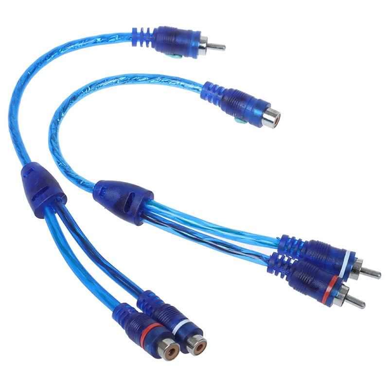 Car MP3 Audio RCA Y Splitter Cable Adapter Cord Converter for Car AUX Amplifier
Car MP3 Audio RCA Y Splitter Cable Adapter Cord Converter for Car AUX Amplifier