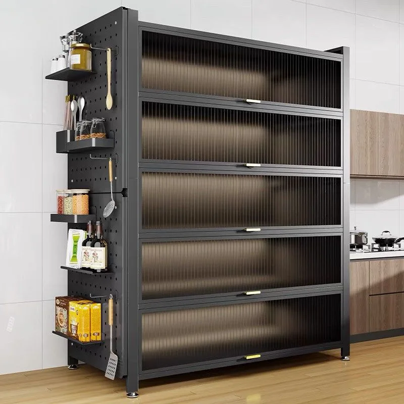 Dust-proof kitchen rack Carbon steel locker cabinet Household multi-layer storage cabinet Internet celebrity display cabinet
Dust-proof kitchen rack Carbon steel locker cabinet Household multi-layer storage cabinet Internet celebrity display cabinet