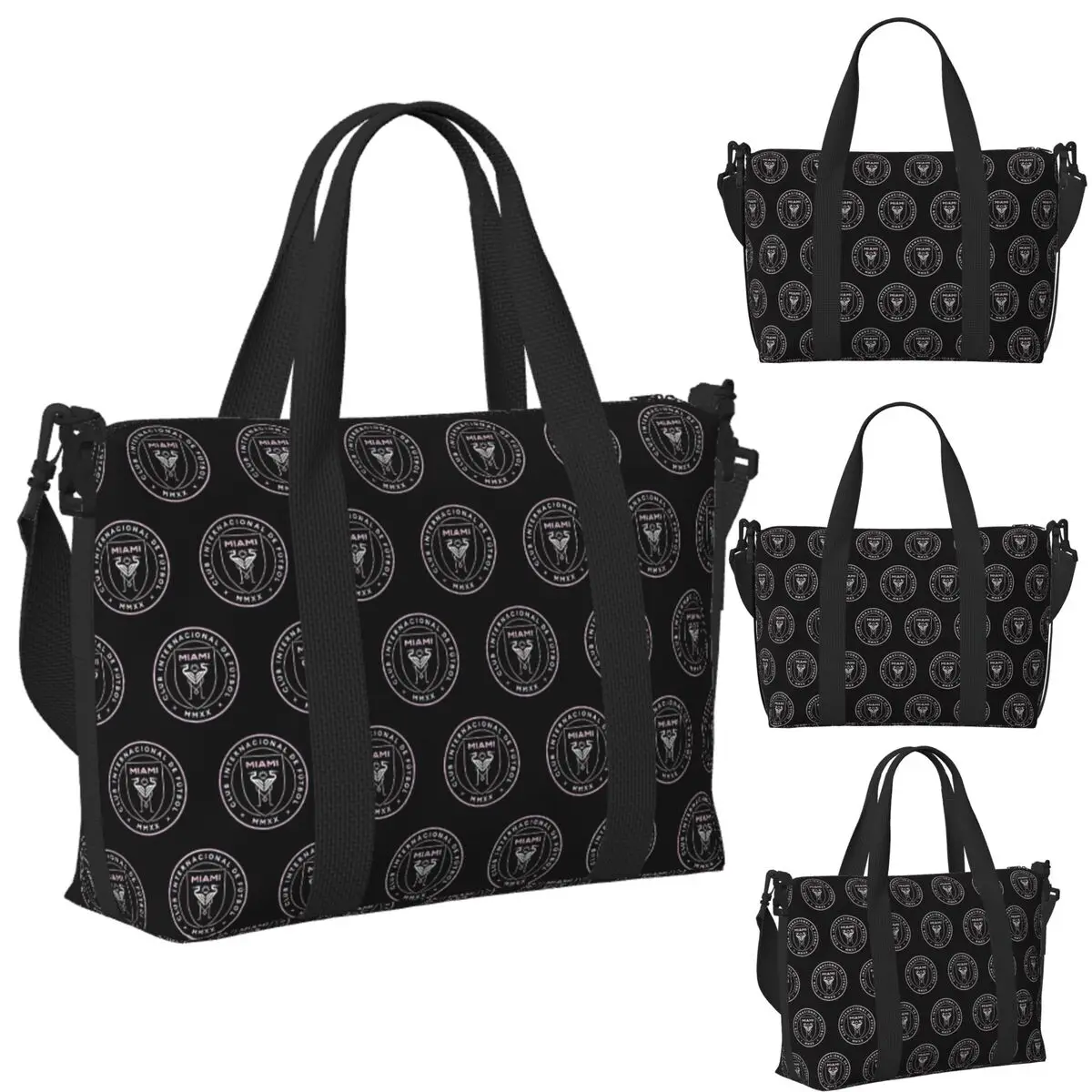 Custom The-Inter-Miami-Club Beach Travel Bag Large Capacity Tote Bags for Gym Yoga Women Shopping Duffle Shoulder Bag
Custom The-Inter-Miami-Club Beach Travel Bag Large Capacity Tote Bags for Gym Yoga Women Shopping Duffle Shoulder Bag