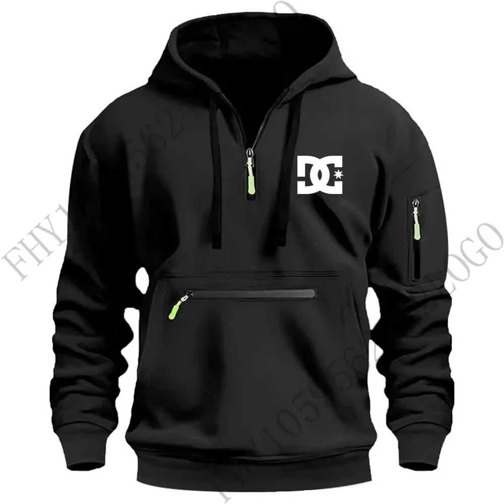 New spring and autumn men's casual pullover sweatshirt, fashion outdoor jogging multi-pocket zipper large size men's hoodie
New spring and autumn men's casual pullover sweatshirt, fashion outdoor jogging multi-pocket zipper large size men's hoodie