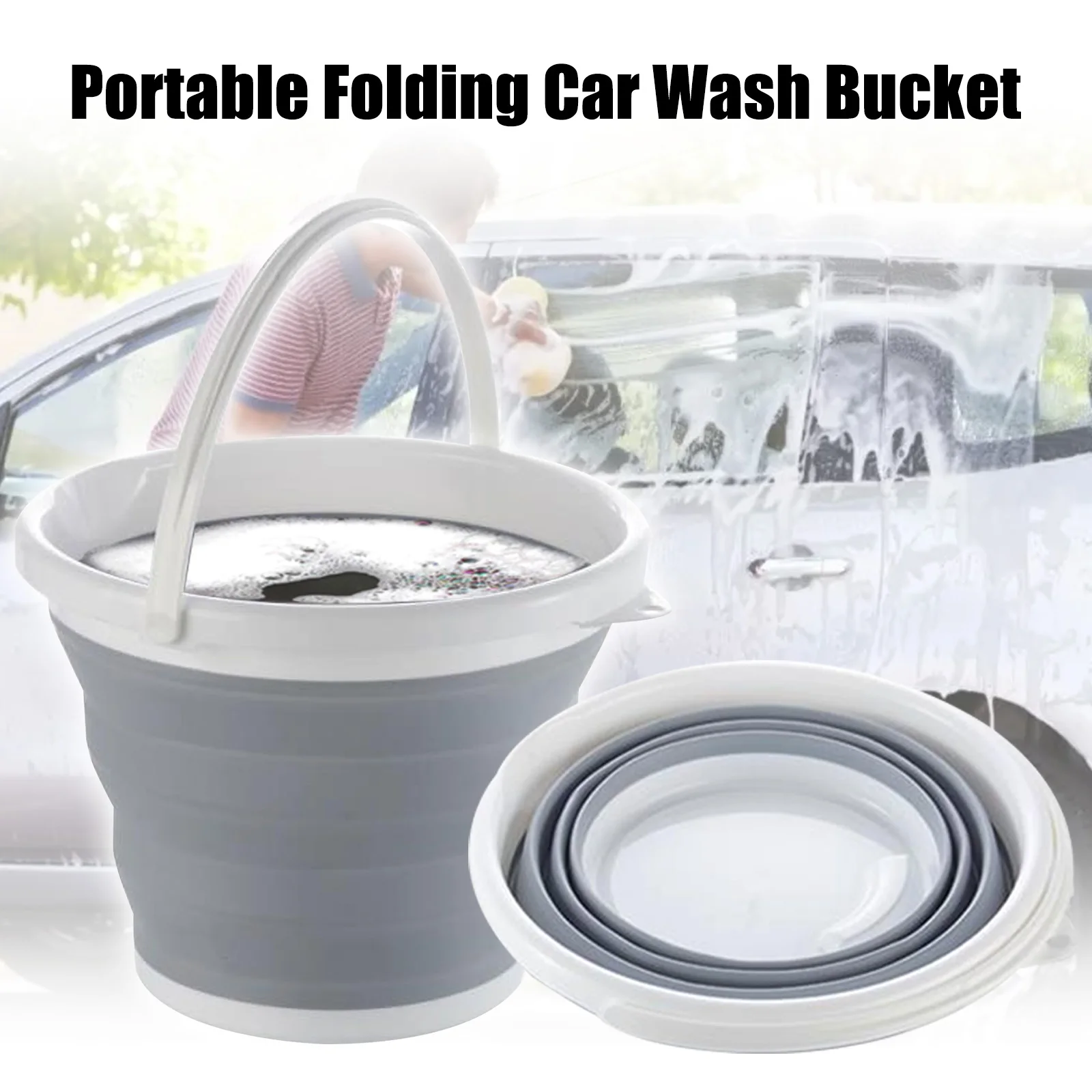 10L Car Washing Bucket Collapsible Bucket Portable Folding Bucket Outdoor Fishing Travel Camp Bucket Household Storage
10L Car Washing Bucket Collapsible Bucket Portable Folding Bucket Outdoor Fishing Travel Camp Bucket Household Storage
