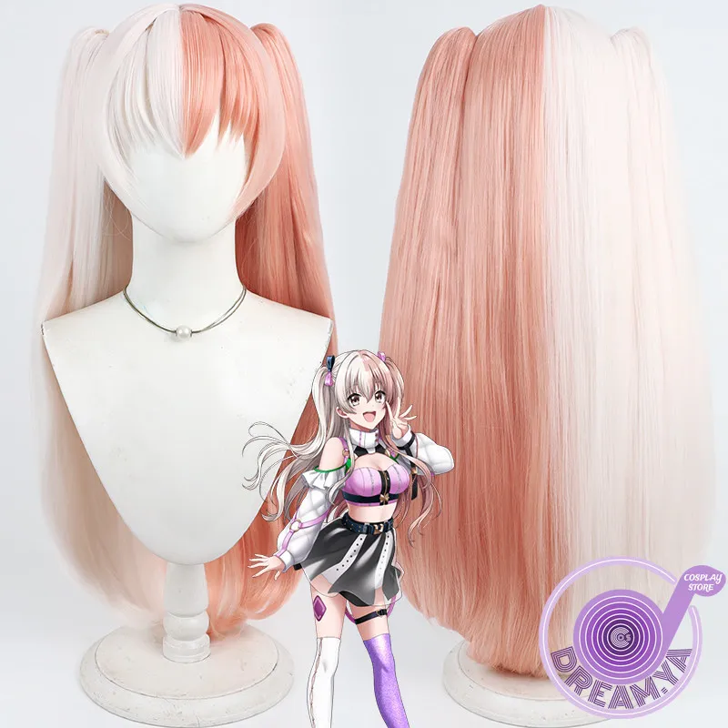 Shinomiya Kokoa Cosplay Wig D4DJ White Pink Ponytail Heat Resistant Synthetic Hair Halloween Party Role Play Carnival + Wig Cap
Shinomiya Kokoa Cosplay Wig D4DJ White Pink Ponytail Heat Resistant Synthetic Hair Halloween Party Role Play Carnival + Wig Cap