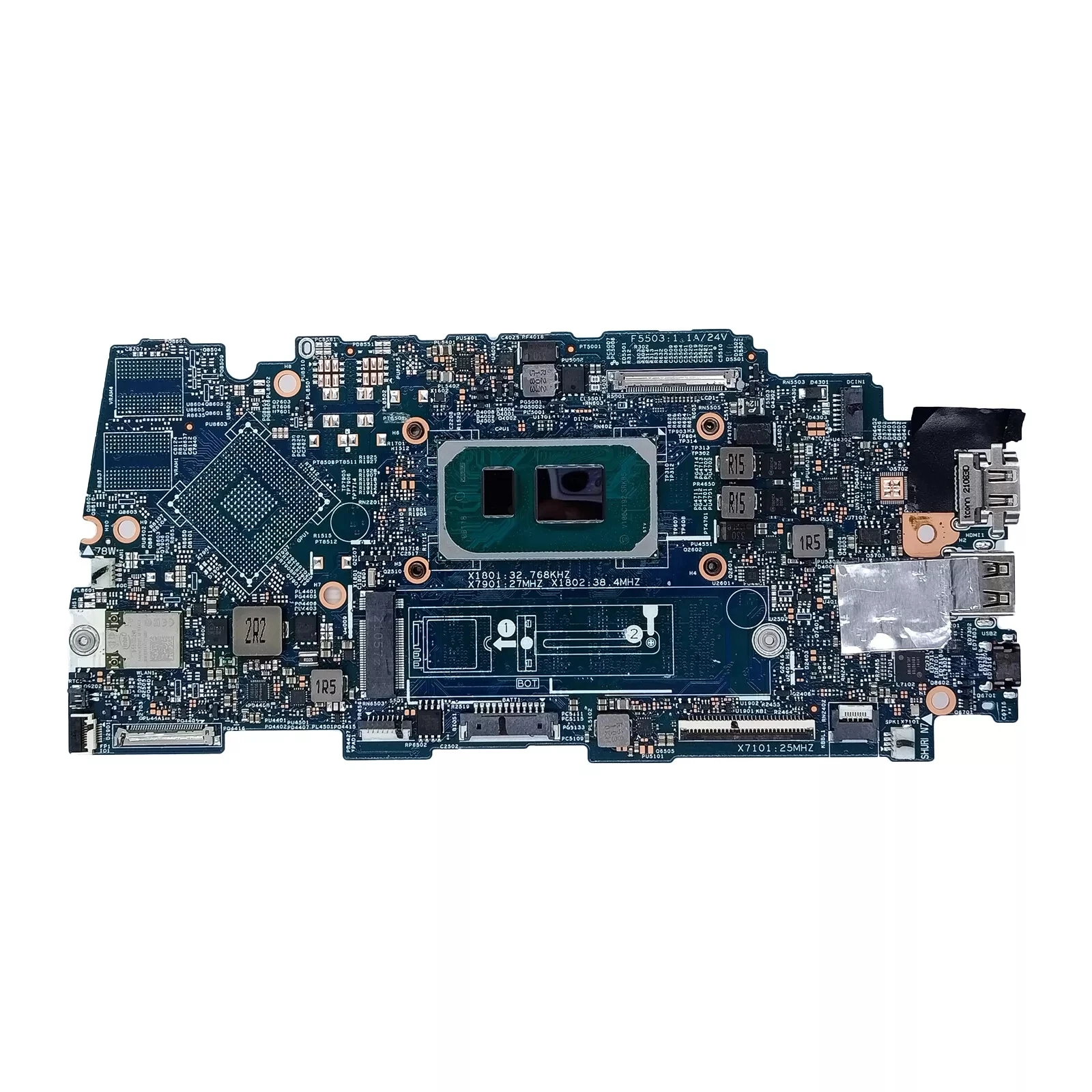 0RWTPD для Inspiron 7300 7400 5301, материнская плата 19765-1 SRK05 i5-1135G7, 16 ГБ
0RWTPD для Inspiron 7300 7400 5301, материнская плата 19765-1 SRK05 i5-1135G7, 16 ГБ
