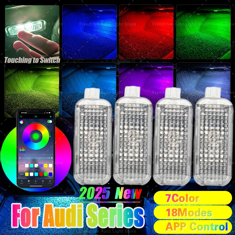 For Audi A1 8X A3 8V 8Y A4 B8 B9 A5 8T A6 C6 C7 C8 A7 A8 D3 D4 D5 Q2 Q3 8U F3 Q5 8R FY Q7 4L 4M RGB Footwell Lights HD Seat Lamp
For Audi A1 8X A3 8V 8Y A4 B8 B9 A5 8T A6 C6 C7 C8 A7 A8 D3 D4 D5 Q2 Q3 8U F3 Q5 8R FY Q7 4L 4M RGB Footwell Lights HD Seat Lamp