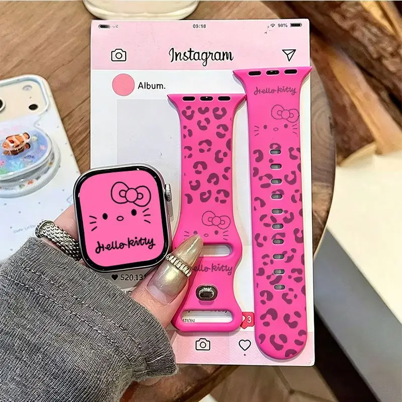 Anime Cartoon Tiger Hello Kitty Band Soft Silicone Strap Compatible Apple Watch S11 10 9 Ultra 3 SE Kawaii Lovely Fashion Sanrio
Anime Cartoon Tiger Hello Kitty Band Soft Silicone Strap Compatible Apple Watch S11 10 9 Ultra 3 SE Kawaii Lovely Fashion Sanrio