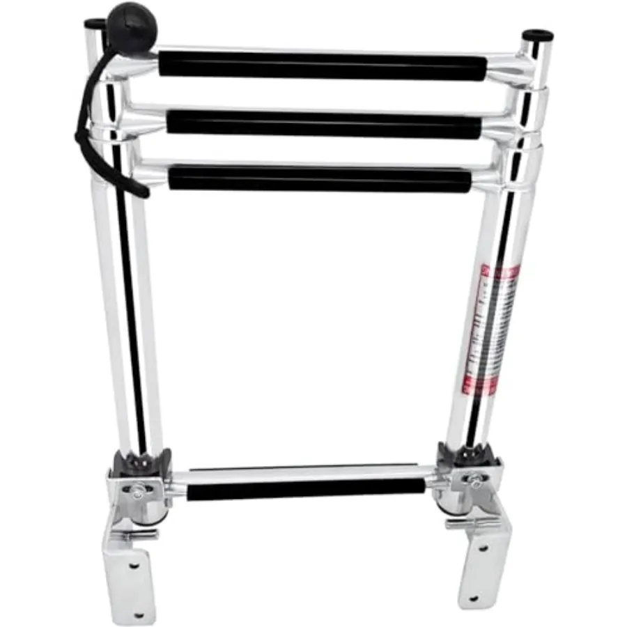 Stainl Steel Folding Boat Ladder Portable Swim Ladder Telescoping Stepladder for Marine Yacht Boat and More
Stainl Steel Folding Boat Ladder Portable Swim Ladder Telescoping Stepladder for Marine Yacht Boat and More