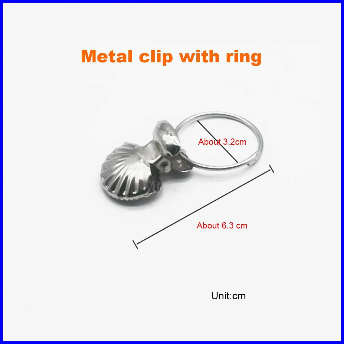 Curtain Clip With Loop Metal Shell Clip Hook Accessory
Curtain Clip With Loop Metal Shell Clip Hook Accessory