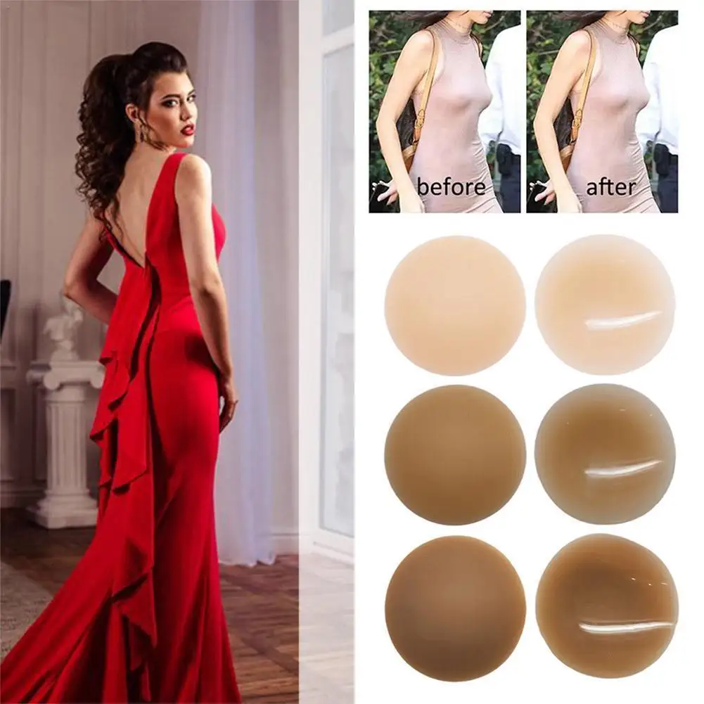 Pasties Nipple Covers Silicone Nipple Covers Reusable Adhesive Invisible Nippleless Cover Summer Braless Breast Petals For Women
Pasties Nipple Covers Silicone Nipple Covers Reusable Adhesive Invisible Nippleless Cover Summer Braless Breast Petals For Women