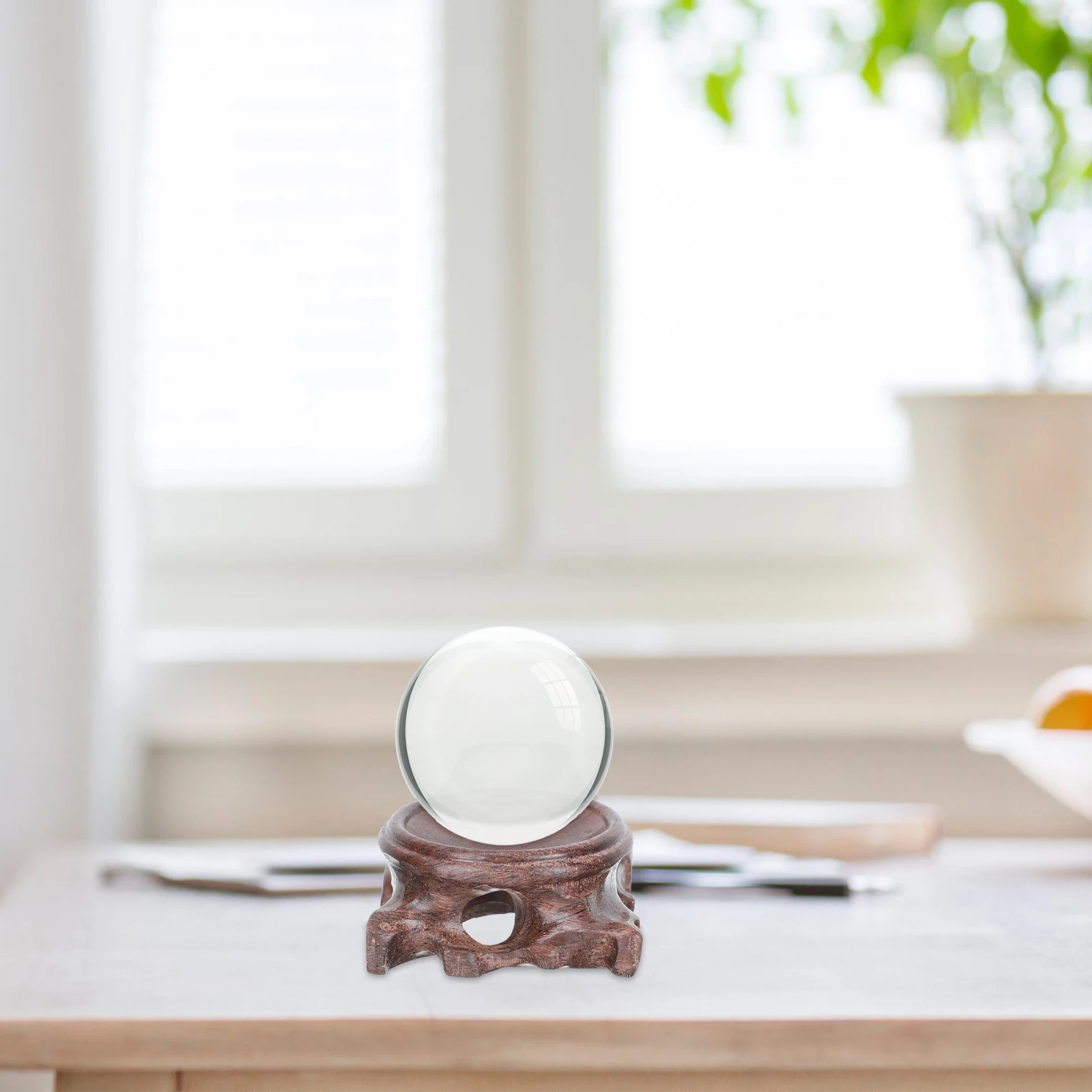 2Pcs Crystal Ball Wood Stand Solid Walnut Base Vintage Decorative Display Rack for Home Office Crystal Ball Support Ornament
2Pcs Crystal Ball Wood Stand Solid Walnut Base Vintage Decorative Display Rack for Home Office Crystal Ball Support Ornament