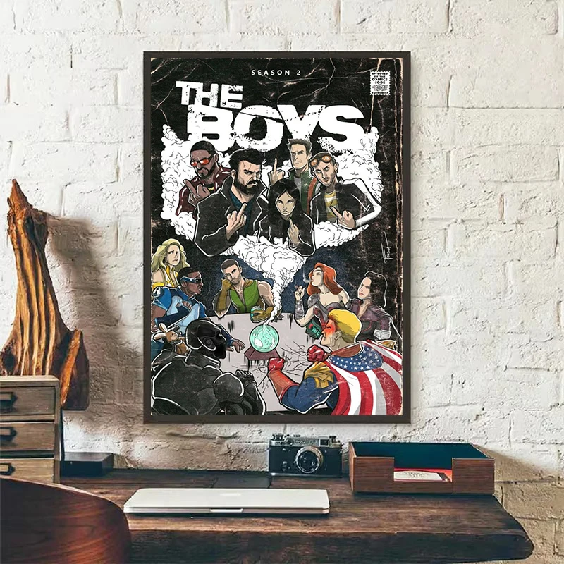 Miniso Disney Cartoon Anime Movie The Boys Poster Wall Art Prints Canvas Painting Wall Kids Bedroom Living Room Home Decor
Miniso Disney Cartoon Anime Movie The Boys Poster Wall Art Prints Canvas Painting Wall Kids Bedroom Living Room Home Decor