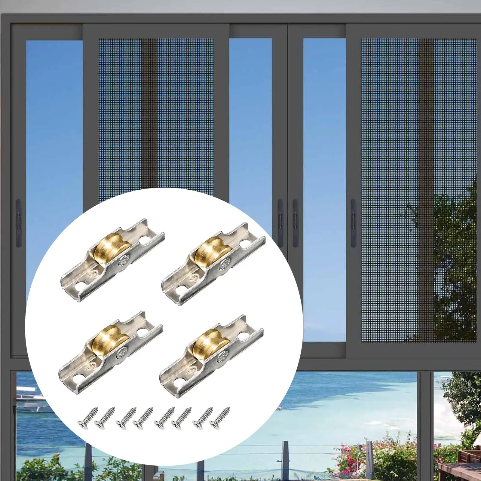 Комплект из 4 роликов для раздвижных дверей: прочные профессиональные высокопроизводительные сменные колесики-ролики для направляющих
Комплект из 4 роликов для раздвижных дверей: прочные профессиональные высокопроизводительные сменные колесики-ролики для направляющих