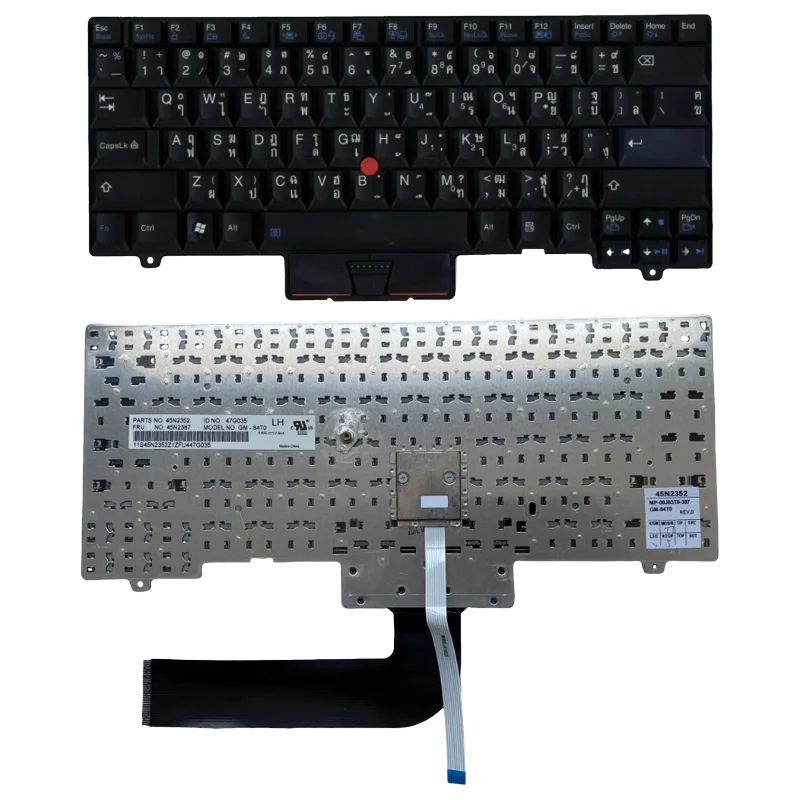 Тайская клавиатура TH для Lenovo Thinkpad SL510 L512 L520 SL510k L412 L410 L420 L421 SL410k SL410 45N2387 45N2457 45N2317
Тайская клавиатура TH для Lenovo Thinkpad SL510 L512 L520 SL510k L412 L410 L420 L421 SL410k SL410 45N2387 45N2457 45N2317