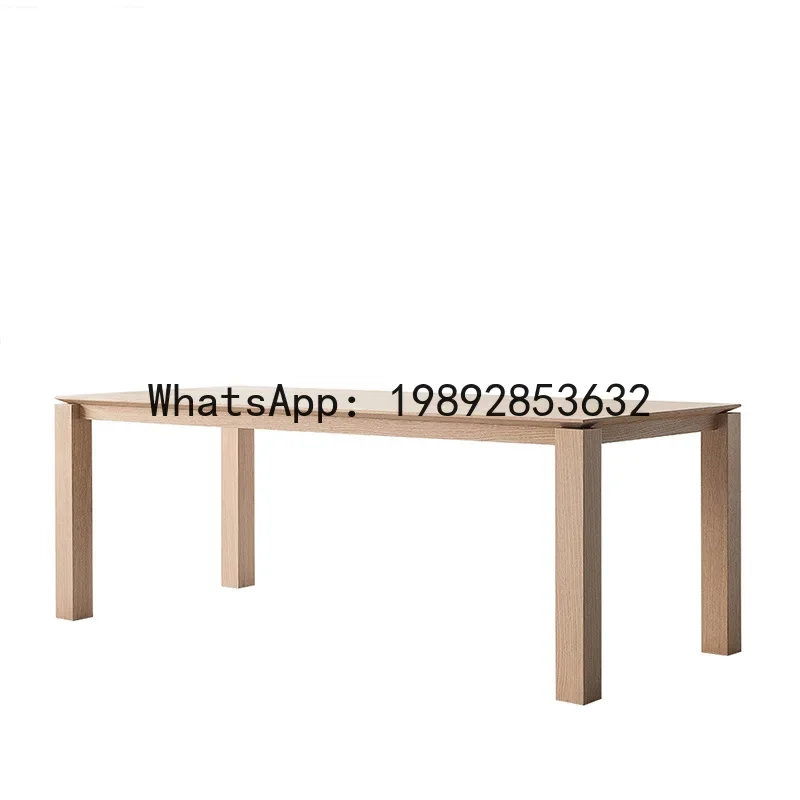 H5.18 Nordic simple restaurant rectangular solid wood dining table negotiation table conference table
H5.18 Nordic simple restaurant rectangular solid wood dining table negotiation table conference table