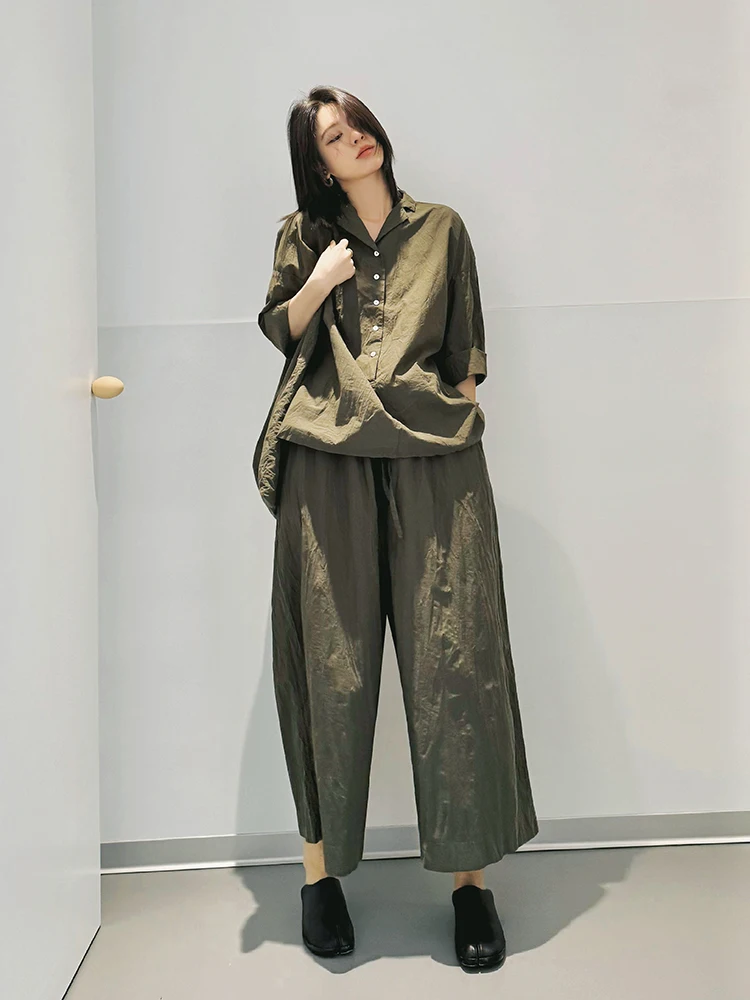 IMGN POW een Cotton irt Women's Crtsmanip Sle Street Faion Nine-Quarter Sve Pure Color Button-Up irt
IMGN POW een Cotton irt Women's Crtsmanip Sle Street Faion Nine-Quarter Sve Pure Color Button-Up irt