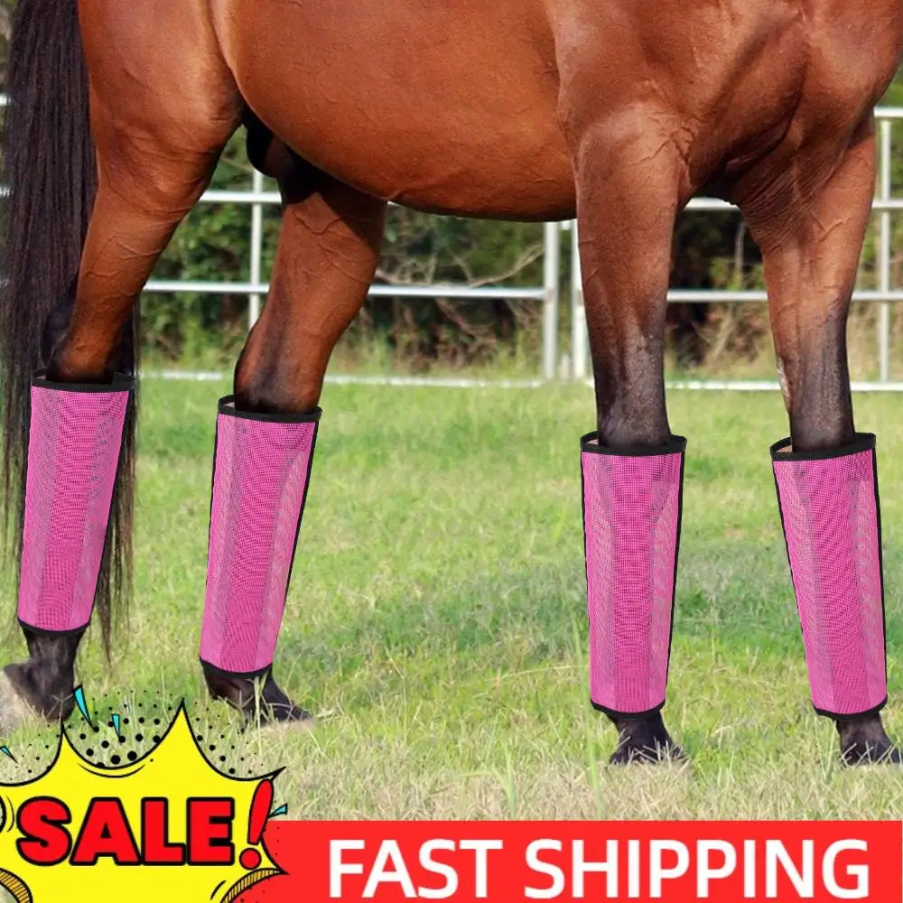 4 шт. защитные чехлы для ног лошади, сетчатые накладки на ноги для лошадей, защита от укусов мух и комаров
4 шт. защитные чехлы для ног лошади, сетчатые накладки на ноги для лошадей, защита от укусов мух и комаров
