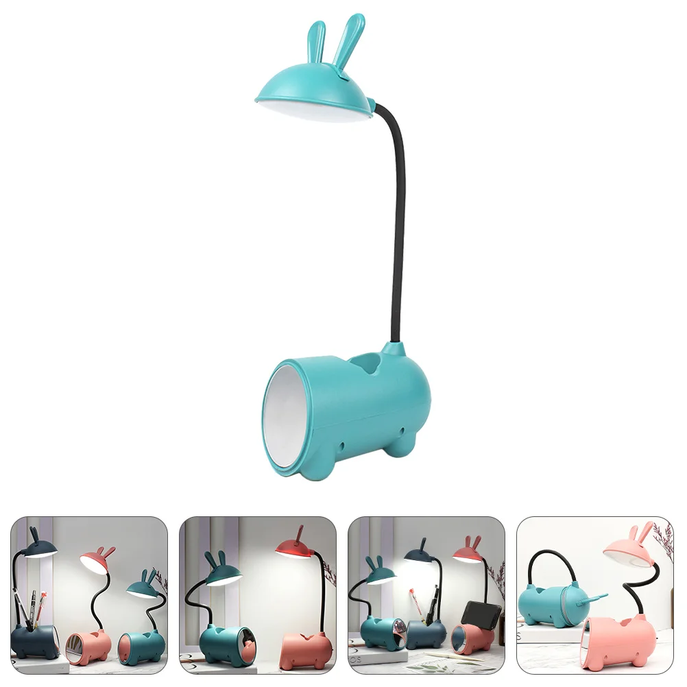 1pc Touch Dimming Rabbit Usb Table Lamp Rechargeable Adjustable Desk Light With Mirror Pen Holder For Students Night Lamp
1pc Touch Dimming Rabbit Usb Table Lamp Rechargeable Adjustable Desk Light With Mirror Pen Holder For Students Night Lamp