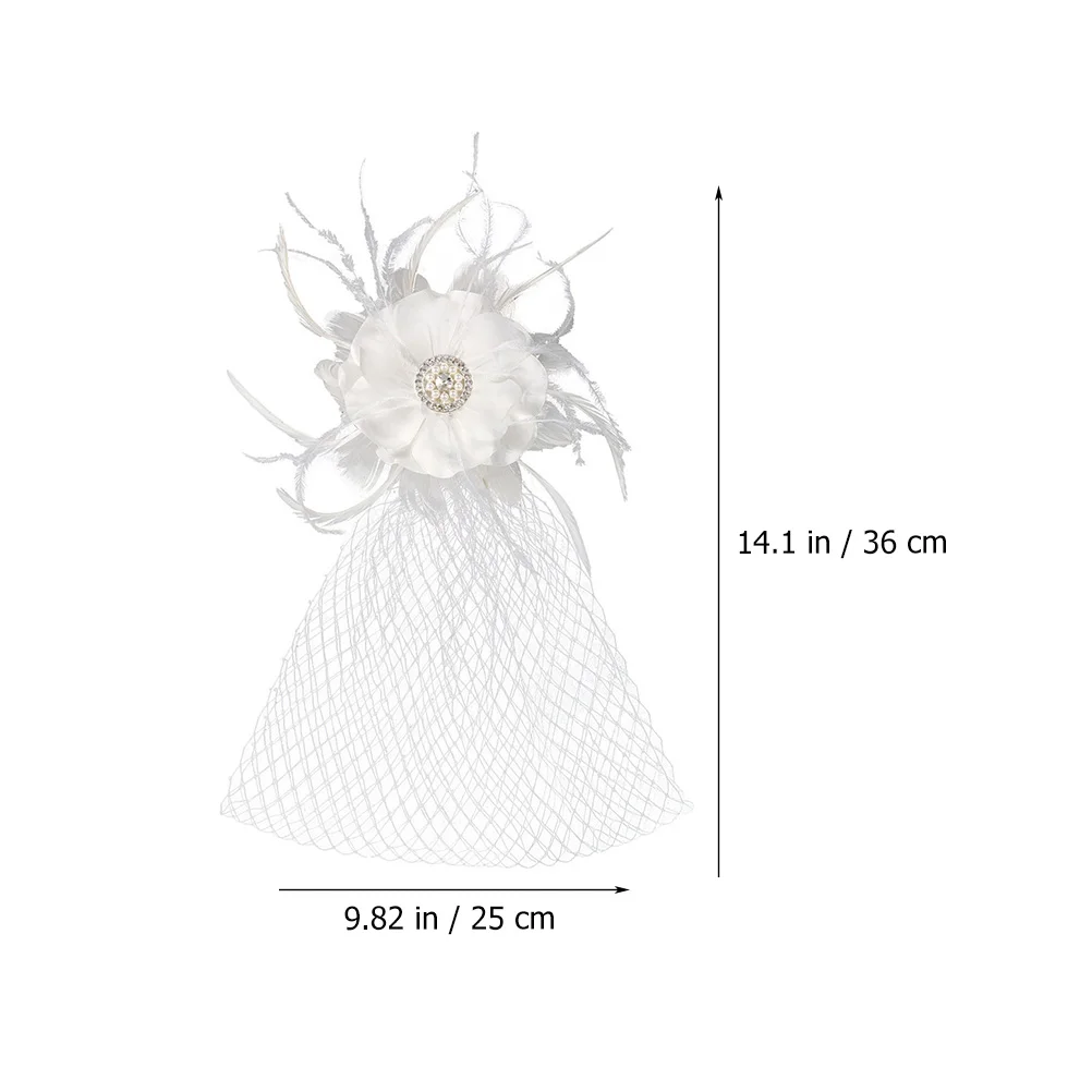 Hairpin Veil Women Fascinators Vintage Hat Bridal Accessories Nylon Headpiece for Tea Party Prom Photoshoot
Hairpin Veil Women Fascinators Vintage Hat Bridal Accessories Nylon Headpiece for Tea Party Prom Photoshoot