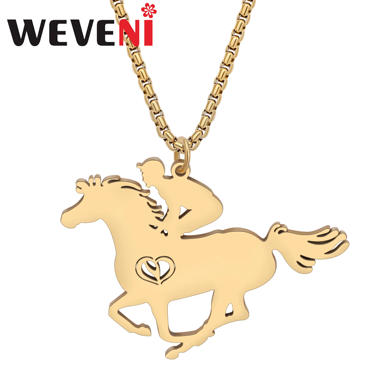 Bonany Stainless Steel Running Horse Pendant Necklace Chains Party Favors For Women Girls Kids Jewelry Gifts Accessory
Bonany Stainless Steel Running Horse Pendant Necklace Chains Party Favors For Women Girls Kids Jewelry Gifts Accessory