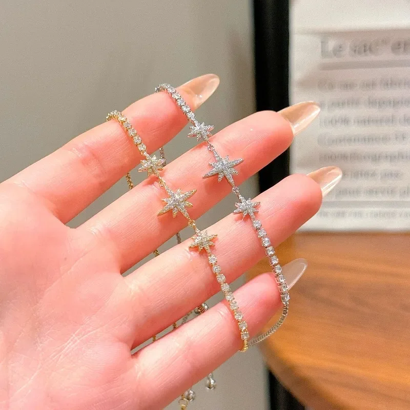 Hexagram Bracelet Fashionable Natural Zircon Light Luxury Jewelry Korean Version Versatile Super Flash Simple and Exquisite Octa
Hexagram Bracelet Fashionable Natural Zircon Light Luxury Jewelry Korean Version Versatile Super Flash Simple and Exquisite Octa