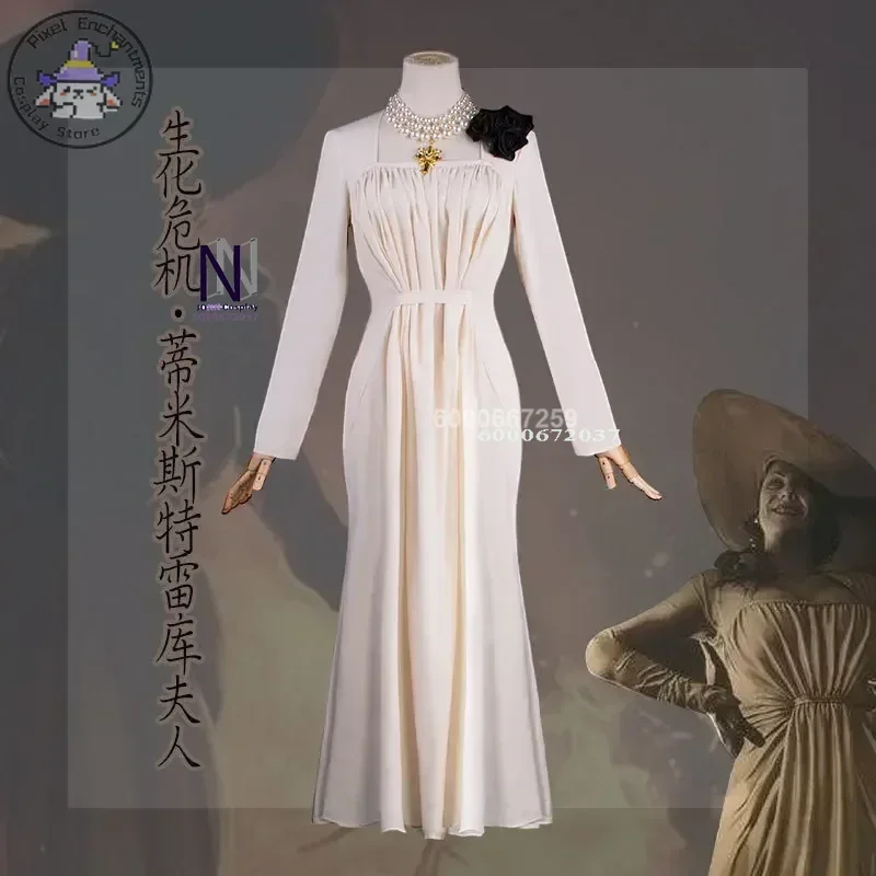 Lady Dimitrescu Cosplay Costume Chatelain Alcina Biohazard Comtesse Sexy Halloween Party Cosplay Lady Vampire
Lady Dimitrescu Cosplay Costume Chatelain Alcina Biohazard Comtesse Sexy Halloween Party Cosplay Lady Vampire