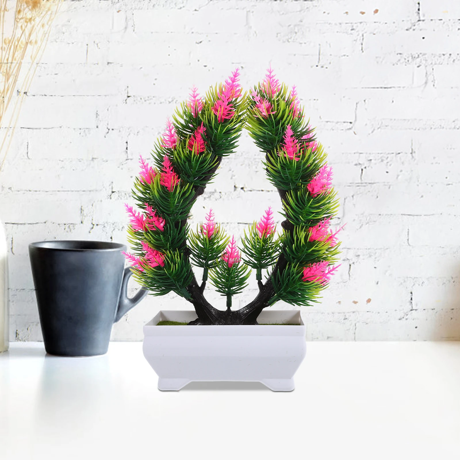 2pcs Realistic Artificial Tree Faux Flower Decor For Home Vivid Small Potted Simulation Plants Indoor Decorative Fake Bonsai
2pcs Realistic Artificial Tree Faux Flower Decor For Home Vivid Small Potted Simulation Plants Indoor Decorative Fake Bonsai