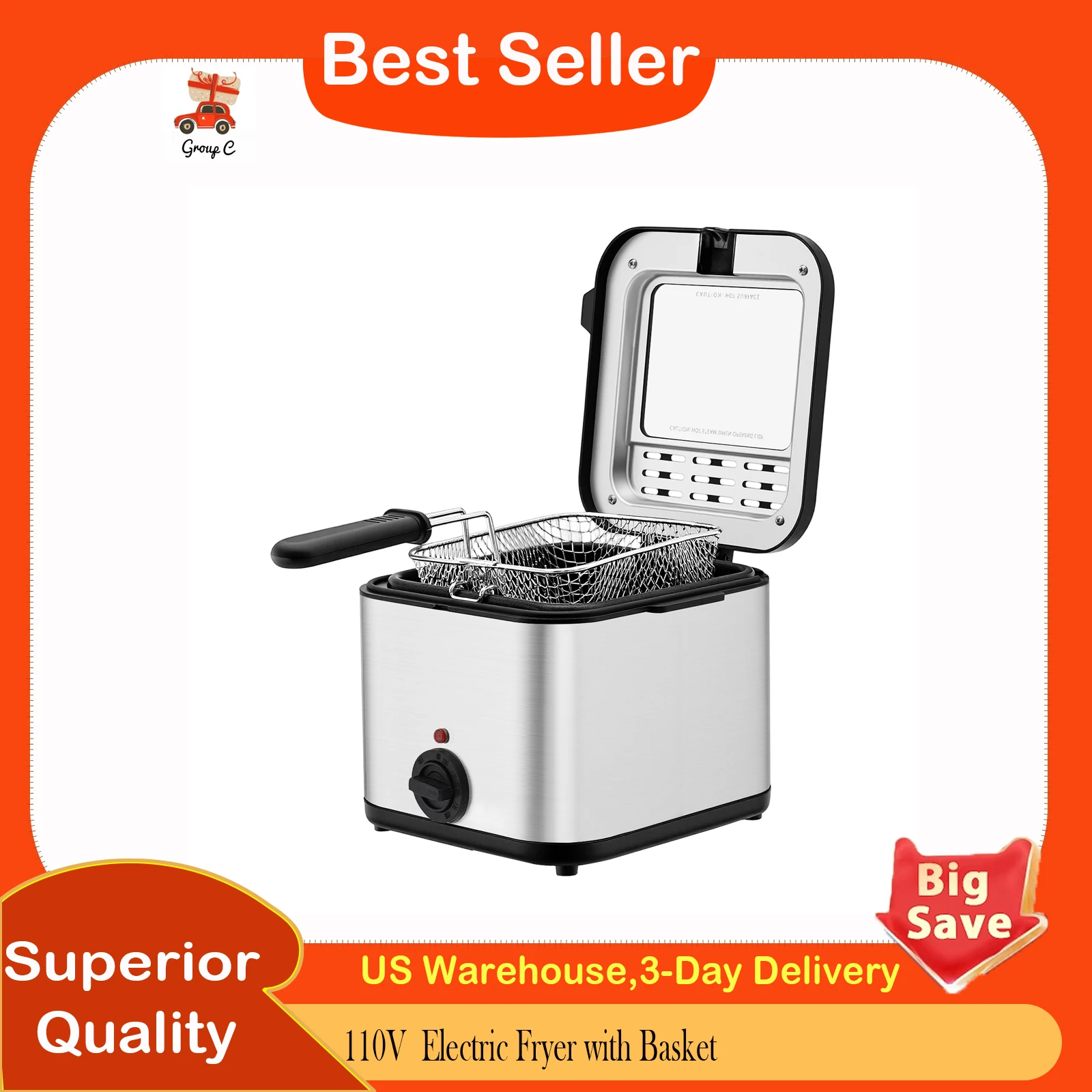 Фритюрницы из нержавеющей стали, электрическая фритюрница 110 В с корзиной, домашний кухонный прибор для курицы, картофеля фри, пончиков
Фритюрницы из нержавеющей стали, электрическая фритюрница 110 В с корзиной, домашний кухонный прибор для курицы, картофеля фри, пончиков