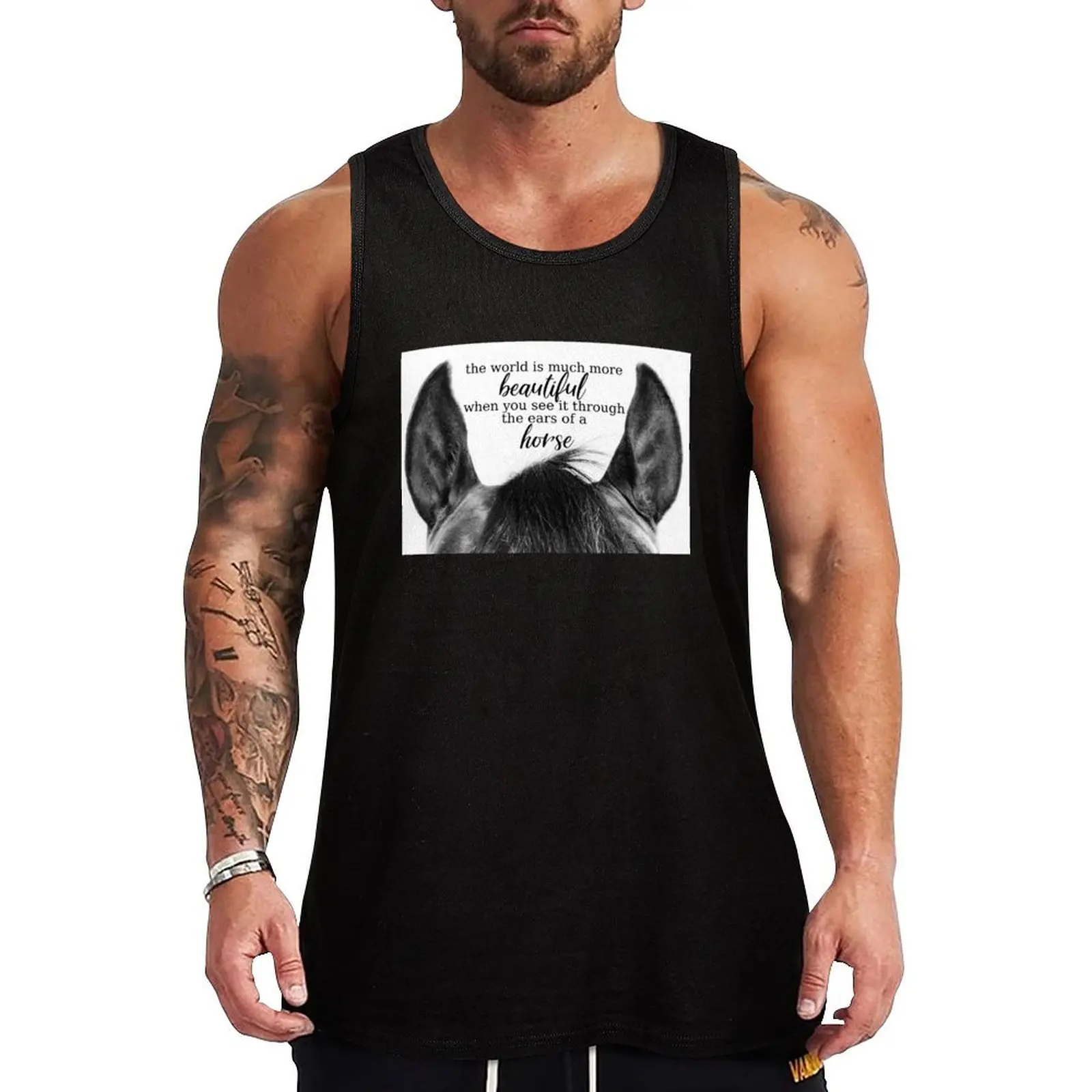 Equestrian Quote Tank Top Casual Summer Tank Top Relaxed Fit Sleeveless Wear
Equestrian Quote Tank Top Casual Summer Tank Top Relaxed Fit Sleeveless Wear