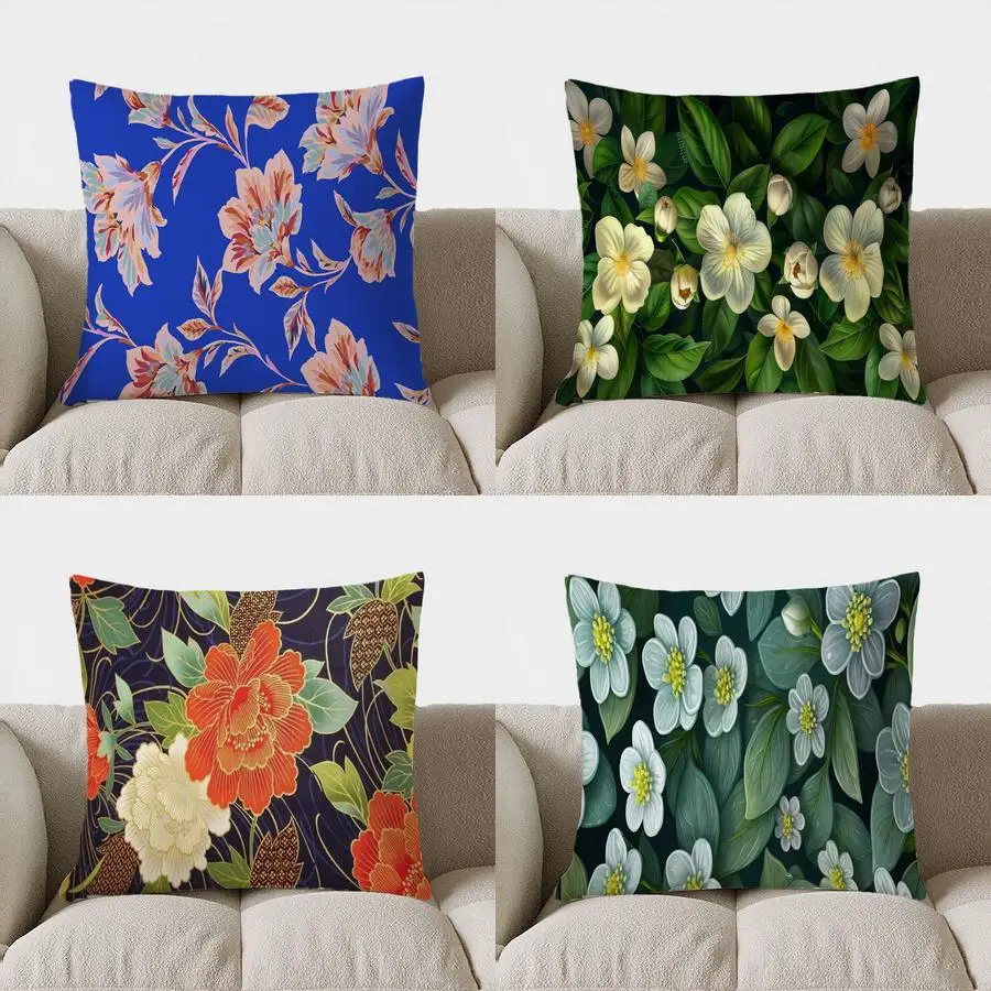 Home Decor Floral Patterned Cushion Covers Pattern Cushion Cover Suitable for Sofa Bedroom Car Pillow Cover
Home Decor Floral Patterned Cushion Covers Pattern Cushion Cover Suitable for Sofa Bedroom Car Pillow Cover