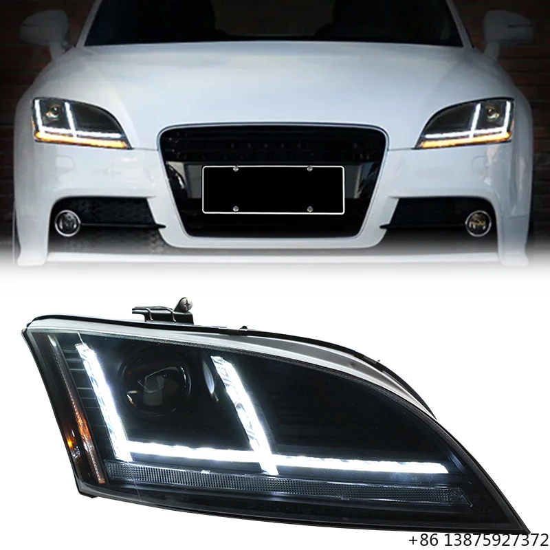 Suitable for TT Headlight Assembly Modified LED Dual-beam Lens Original Car Upgrade 06-14 with Daytime Driving
Suitable for TT Headlight Assembly Modified LED Dual-beam Lens Original Car Upgrade 06-14 with Daytime Driving