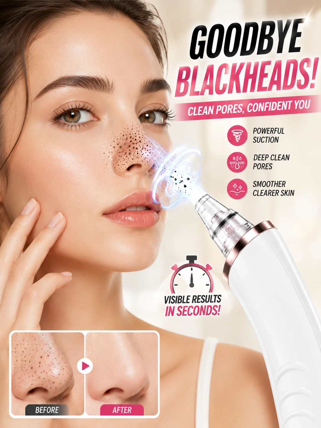 Generation-2,Electric blackhead remover Vacuum cleaner Pore cleaner Acne remover Skin acne remover,Suction upgrade,Free shipping
Generation-2,Electric blackhead remover Vacuum cleaner Pore cleaner Acne remover Skin acne remover,Suction upgrade,Free shipping